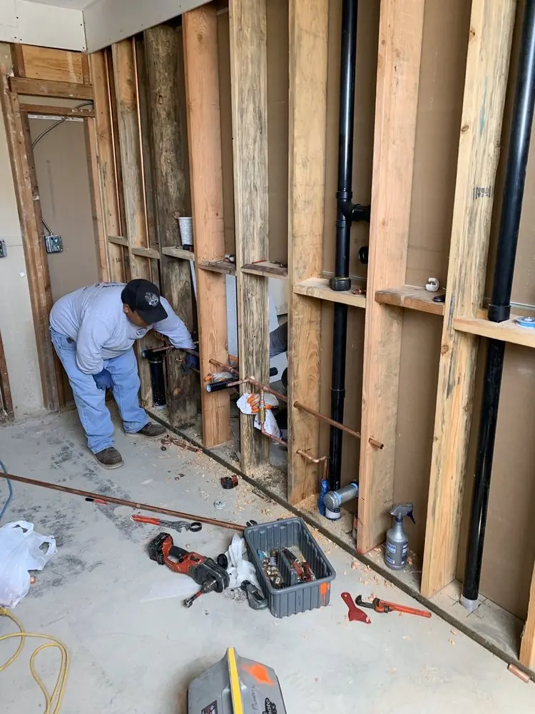 Commercial rough-in plumbing for Gas Line Repair in Northgate Village